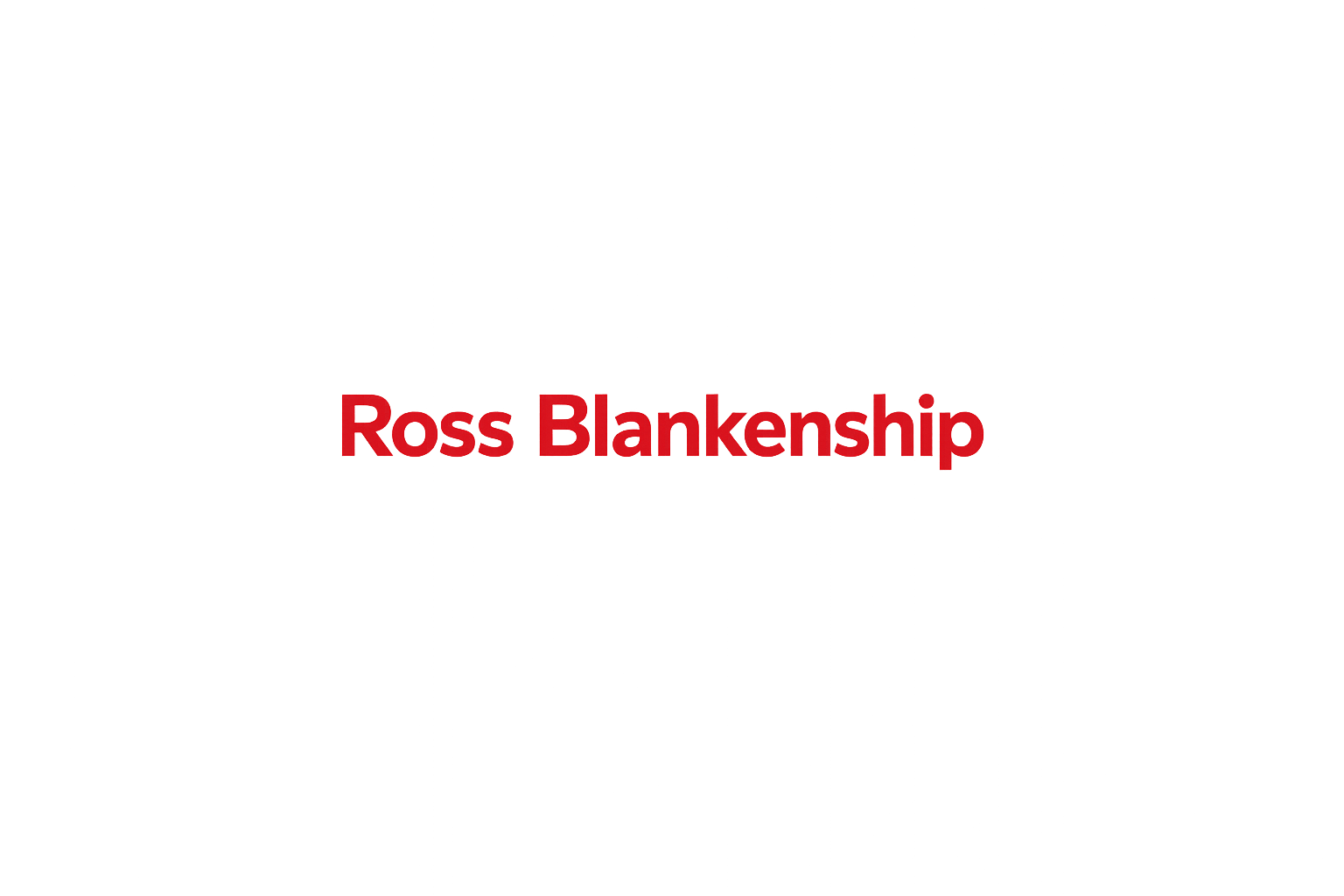 Ross Blankenship